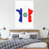 Toile Carte France (Insitu(Chambre))