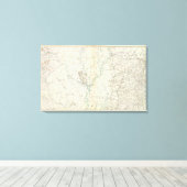 Toile Carte Gen XIX (Insitu (Plancher de Bois))