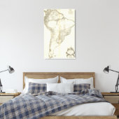 Toile Carte gravée composite américaine (Insitu(Chambre))