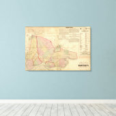 Toile Carte Index Brooklyn (Insitu (Plancher de Bois))