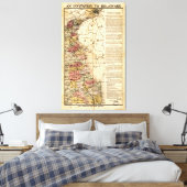 Toile Carte "Invitation au Delaware" (1903) (Insitu(Chambre))