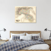 Toile Carte Italie 2 (Insitu(Chambre))