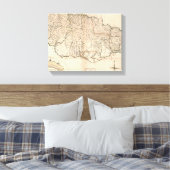 TOILE CARTE : JAMAÏQUE, 1755 2 (Insitu(Chambre))