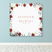 Toile Carte mémoire de Mariage juif de grenade (Insitu (Plancher de Bois))