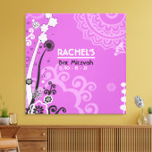 Toile Carte mémoire d'ouverture de session pour Bat mitz (Insitu(Salon))