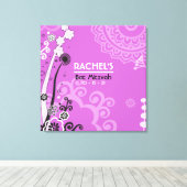 Toile Carte mémoire d'ouverture de session pour Bat mitz (Insitu (Plancher de Bois))