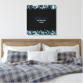 Toile Carte mémoire STARRY NIGHT Bat mitzvah Connexion (Insitu(Chambre))