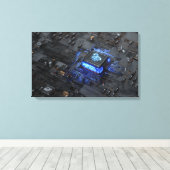 Toile Carte mère (Insitu (Plancher de Bois))