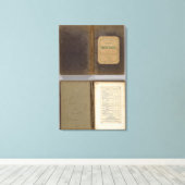 Toile Carte militaire américaine (Insitu (Plancher de Bois))