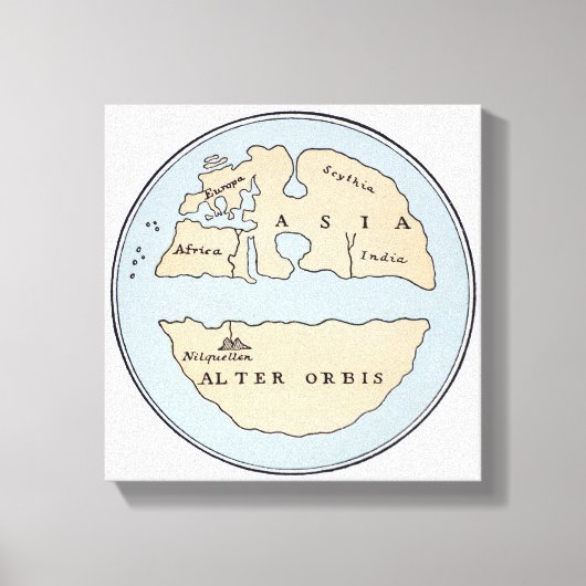 TOILE CARTE MONDIALE, 1ER SIÈCLE (Recto)