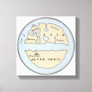 TOILE CARTE MONDIALE, 1ER SIÈCLE