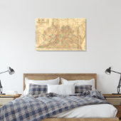 Toile Carte officielle de l'État de Virginie par Lloyd (Insitu(Chambre))