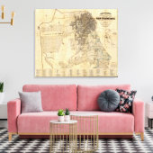 Toile Carte officielle du Guide de Bancroft de San Franc (Insitu(Salon))