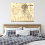Toile Carte officielle du Guide de Bancroft de San Franc (Insitu(Chambre))