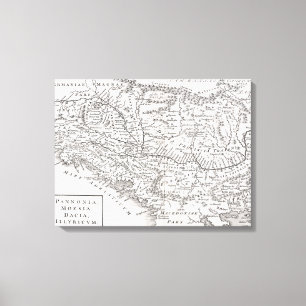 TOILE CARTE : PANNONIA