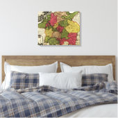 Toile Carte panoramique AllemagneAllemagne (Insitu(Chambre))