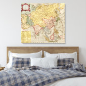Toile Carte panoramique AsieAsie 9 (Insitu(Chambre))