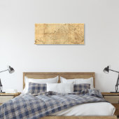 Toile Carte panoramique du KentuckyKentucky (Insitu(Chambre))