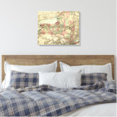 Toile Carte panoramique New YorkNew York (Insitu(Chambre))
