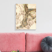 Toile Carte panoramique UtahUtah (Insitu(Salon))