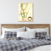 Toile Carte panoramique VermontVermont 2 (Insitu(Chambre))