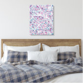 Toile Carte Paris France (Insitu(Chambre))