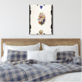 Toile Carte Saint Valentin représentant des fleurs, c.18 (Insitu(Chambre))