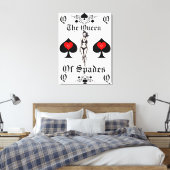 Toile Carte Tarot Queen of Spades Thunder_Cove (Insitu(Chambre))