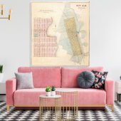 Toile Cartes de New Auburn, Minnesota (Insitu(Salon))