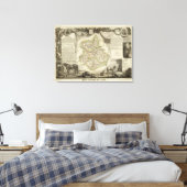 Toile Cartes d'illustration (Insitu(Chambre))
