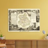 Toile Cartes d'illustration (Insitu(Salon))