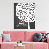 Toile Cartier mariage alternatif rouge (Insitu(Salon))