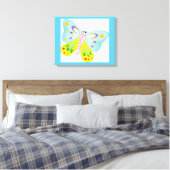 TOILE CARTOON COLORÉ BOUTEILLE (Insitu(Chambre))