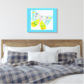 TOILE CARTOON COLORÉ BOUTEILLE (Insitu(Chambre))