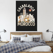 Toile casablanca maroc (Insitu(Chambre))