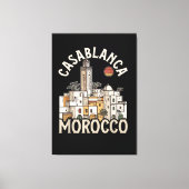 Toile casablanca maroc (Recto)