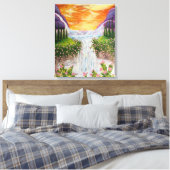 Toile Cascade (Insitu(Chambre))