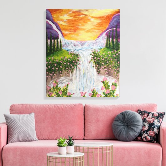 Toile Cascade (Insitu(Salon))
