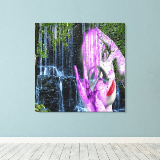 Toile Cascade (Insitu (Plancher de Bois))