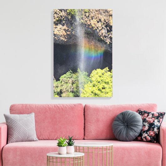 Toile Cascade arc-en-ciel (Insitu(Salon))