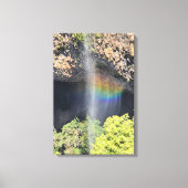 Toile Cascade arc-en-ciel (Recto)