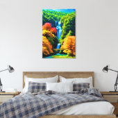 Toile Cascade Chinoise (Insitu(Chambre))