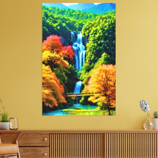 Toile Cascade chinoise (Insitu(Salon))