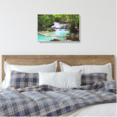 Toile Cascade dans la forêt tropicale (Insitu(Chambre))