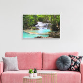 Toile Cascade dans la forêt tropicale (Insitu(Salon))