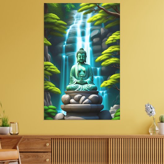 Toile Cascade de Bouddha (Insitu(Salon))
