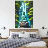 Toile Cascade de Bouddha (Insitu(Chambre))
