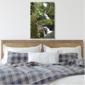 TOILE "CASCADE DE CASCADE DANS LE JARDIN TROPICAL HAWAII (Insitu(Chambre))