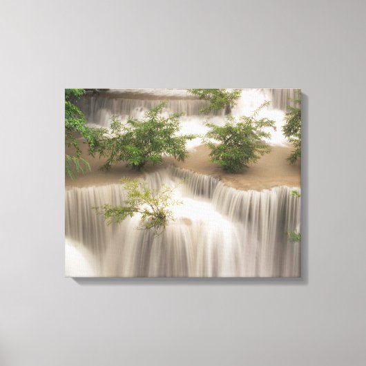 Toile Cascade de Huai Mae Khamin | Thaïlande (Recto)