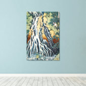 Toile Cascade de Kirifuri, Hokusai (Insitu (Plancher de Bois))